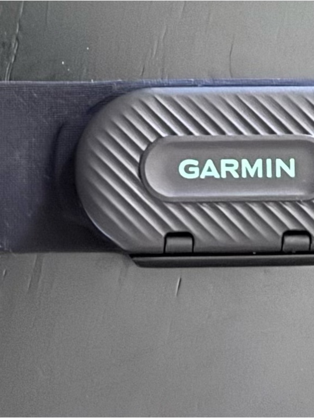 Garmin Chest Strap Heart Rate Monitor - Black with Teal Logo
